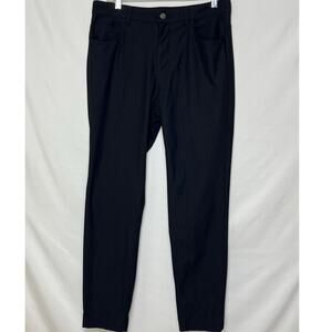Fabletics Men’s 32x32 Black The Don 5-Pocket Classic Fit Pants Casual Workwear